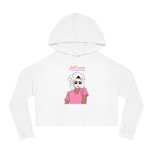 Load image into Gallery viewer, Women’s Cropped Hooded Sweatshirt
