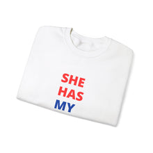 Load image into Gallery viewer, She has my vote Crewneck Sweatshirt
