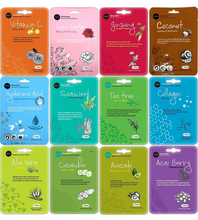 Load image into Gallery viewer, Celavi Collagen Facial Face Mask (12-Sheets) Classic Korean Skincare
